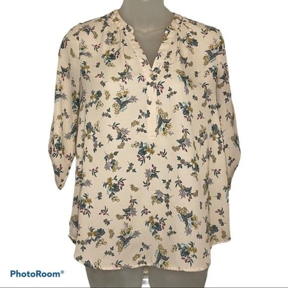 Sienna Sky Junior’s Floral Blouse Size XS - Picture 1 of 6